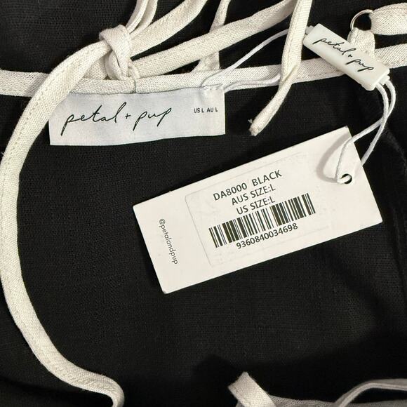 Petal and Pup Ciel Maxi Dress, Black, L - Picture 5 of 6